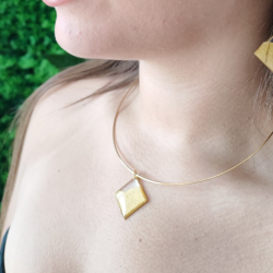 Ginkgo biloba collana