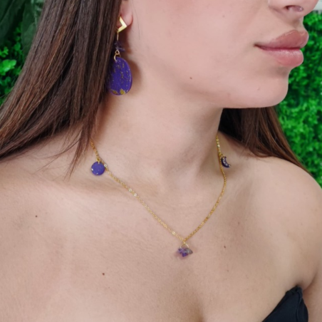 Moon lapislazzuli, collana