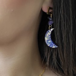 Moon lapislazzuli, orecchini