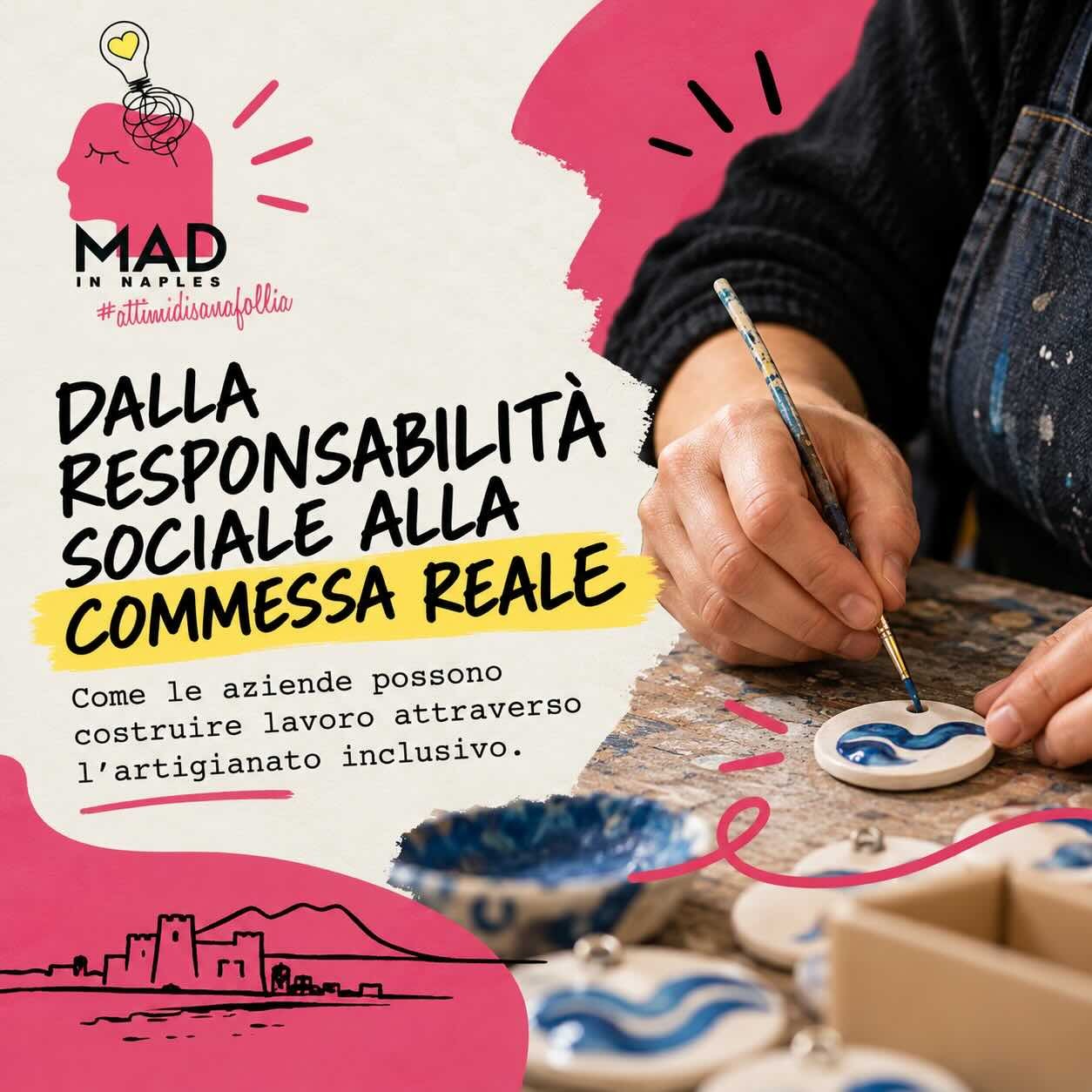 Dalla responsabilità sociale alla commessa reale: come le aziende possono costruire lavoro attraverso l’artigianato inclusivo